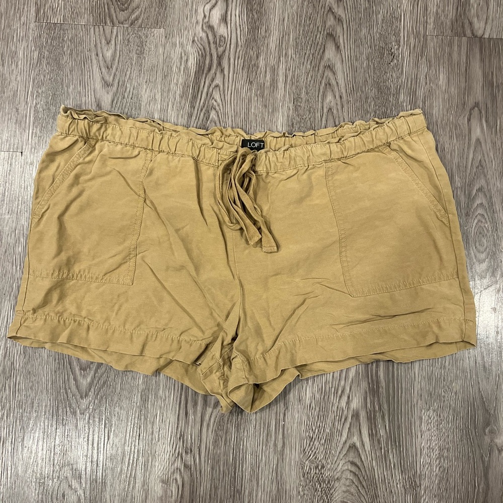 Loft XL drawstring shorts